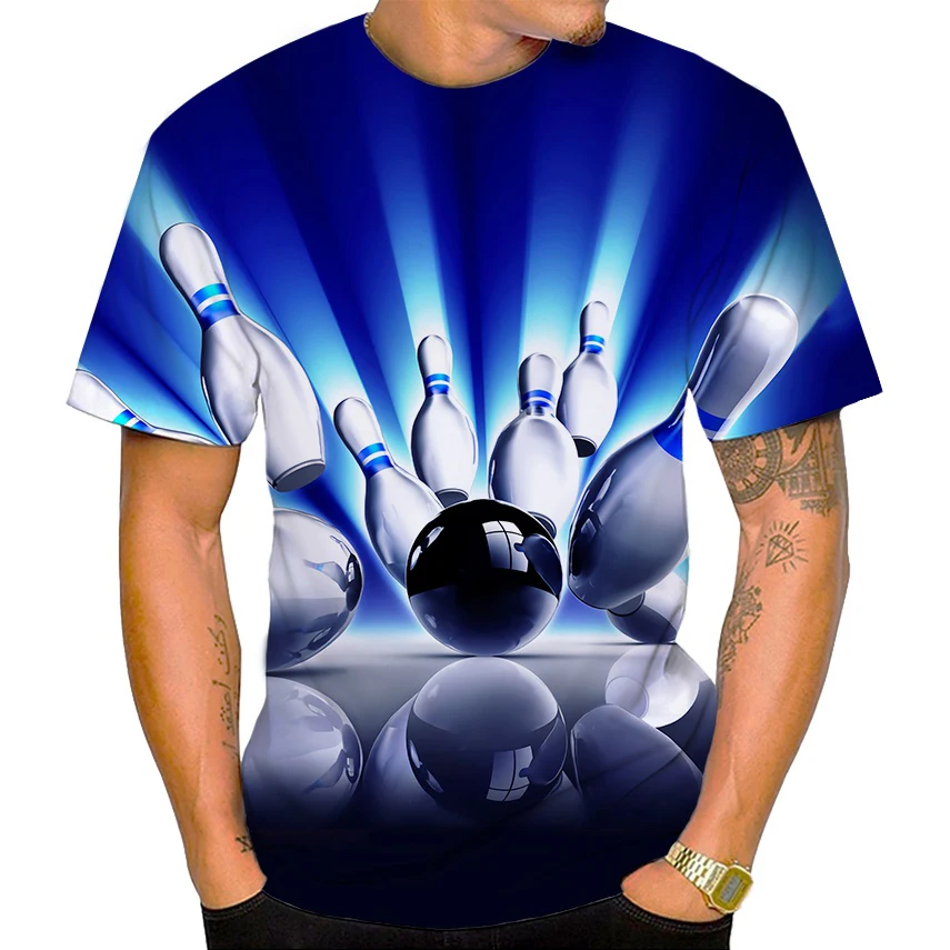 

Summer Fashion Funny 3D Printing Casual Men's and Women's T-shirts