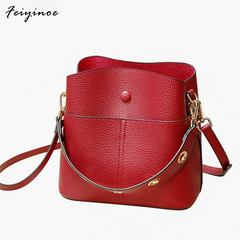 2022 New Luxury Handbags Bucket Bags Women Pattern Handbag High