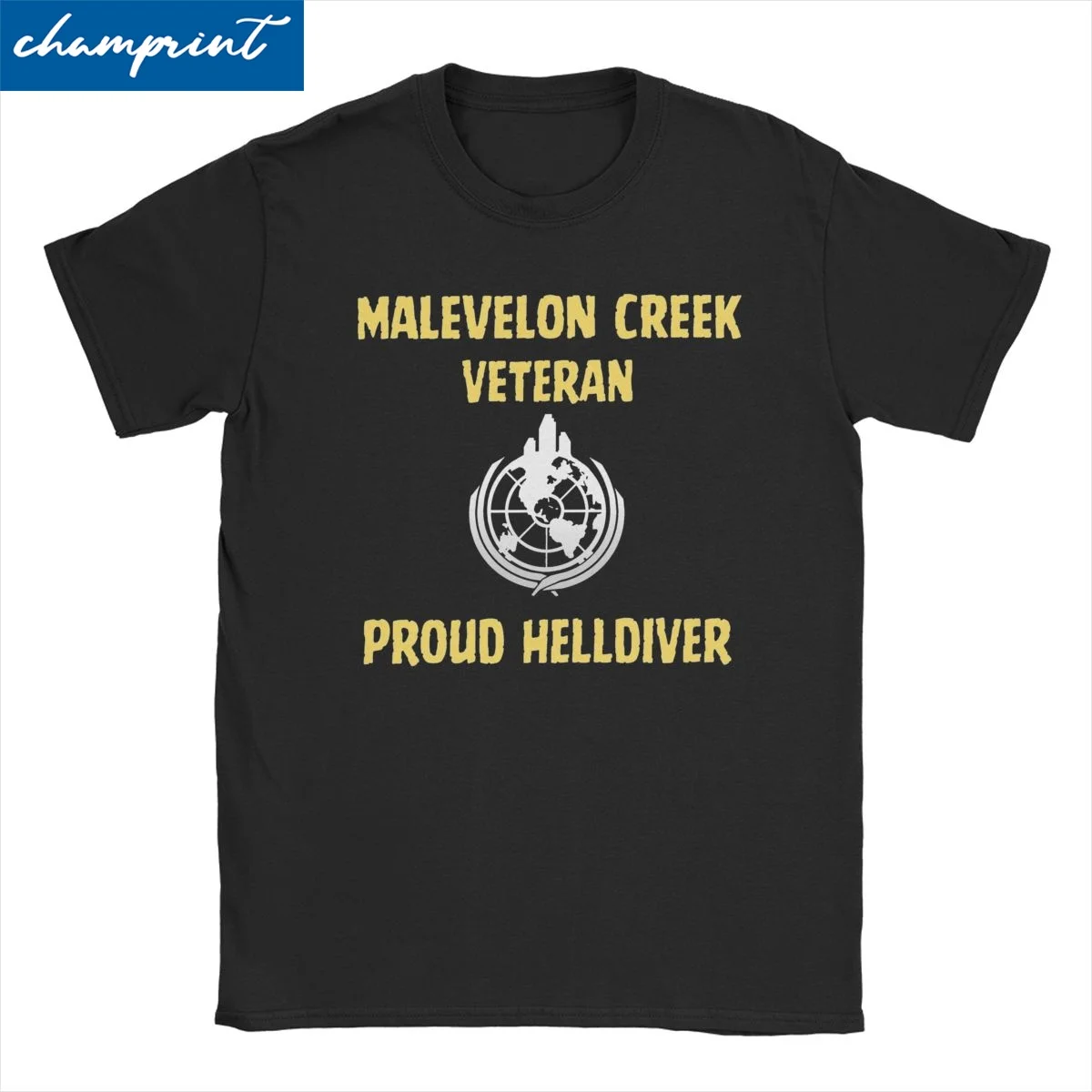 Uomo Donna Helldivers 2 Malelon Creek Veterano T Shirt 100% Cotone Vestiti Manica Corta Girocollo Tee Shirt 4Xl 5Xl 6Xl T-Shirt