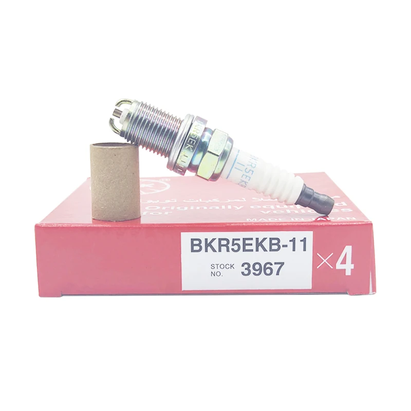 

4pcs BKR5EKB-11 3967 Normal Spark Plug For COROLLA 1.3L 1999 INJ BKR5EKB 11 BKR5EKB11-3967 High Quality Plugs