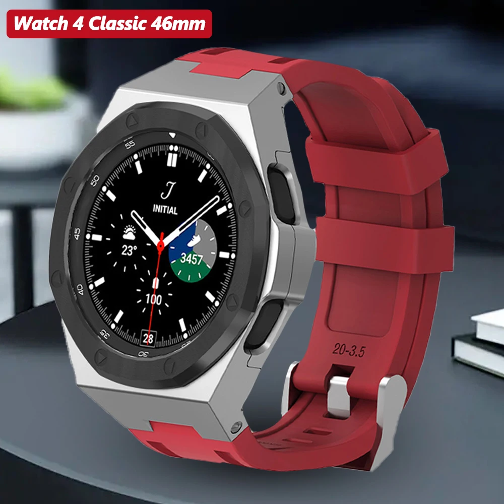 Samsung Galaxy Watch 4 Classic Accessories Stainless Steel Case