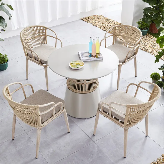Designer Lounge Garden Furniture Sets Mobile Coffee Kitchen Restaurant Table Side Study Luxury Camping Mesa Office Furniture