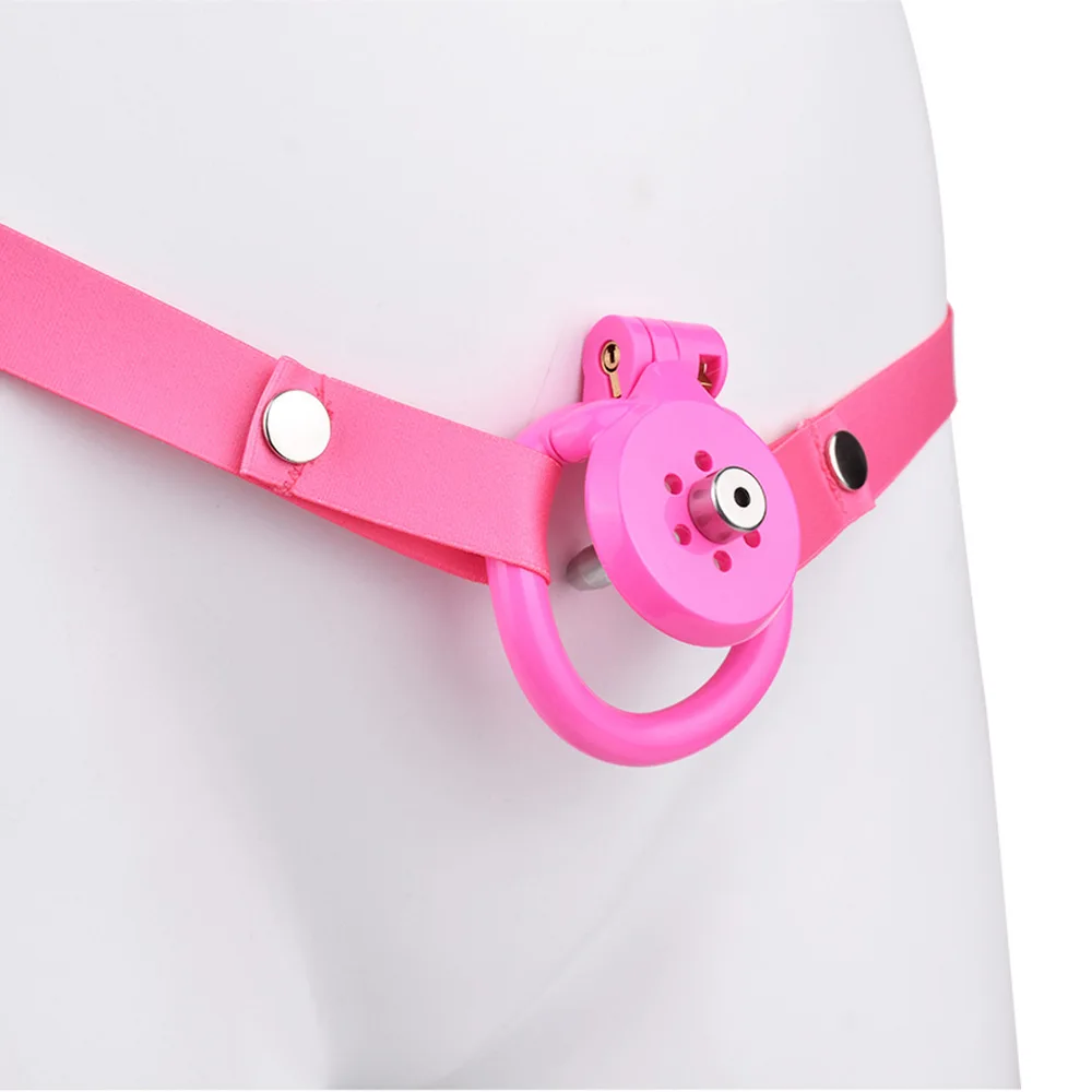 Penis Cages Erotic Resin Chastity Cage with Belt Urethral Lock Locks Bind Dick Bondage BDSM Gay Adult Sex Toy For Men Couple 18+