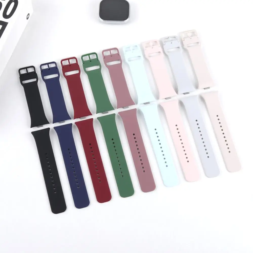 Silicone Sport Strap for Smartwatch - Durable Watchband Accessory