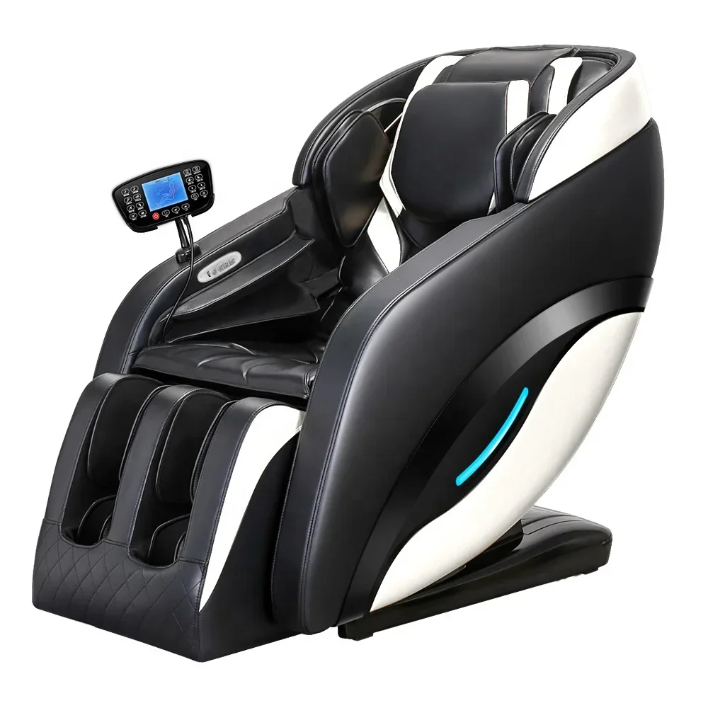 Leercon Best Seller AI Luxury SL Track Relaxing Rocking Pedicure 4d Zero Gravity Massage Chair Machine 5
