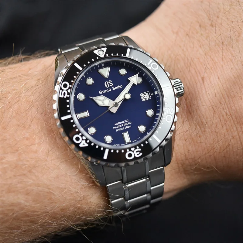 Tanie Nowy luksusowy Top markowy zegarek mody Grand Seiko Sport Collection