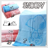 60x30cm Snoopy Cotton Towel Thickened Water Absorption Adult Children Soft Affinity Face Towel Cute Cartoon Kids Face Washcloth 1