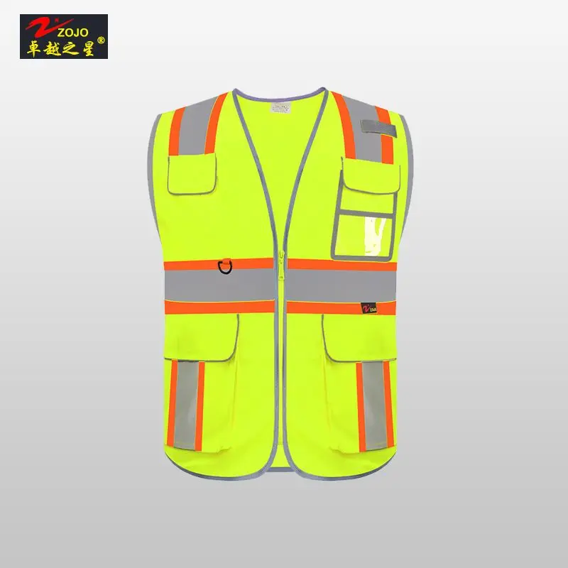 ZOJO High Visibility Reflective Vests,Adjustable Size,Lightweight Mesh  Fabric, Wholesale Safety Vest for Outdoor Works