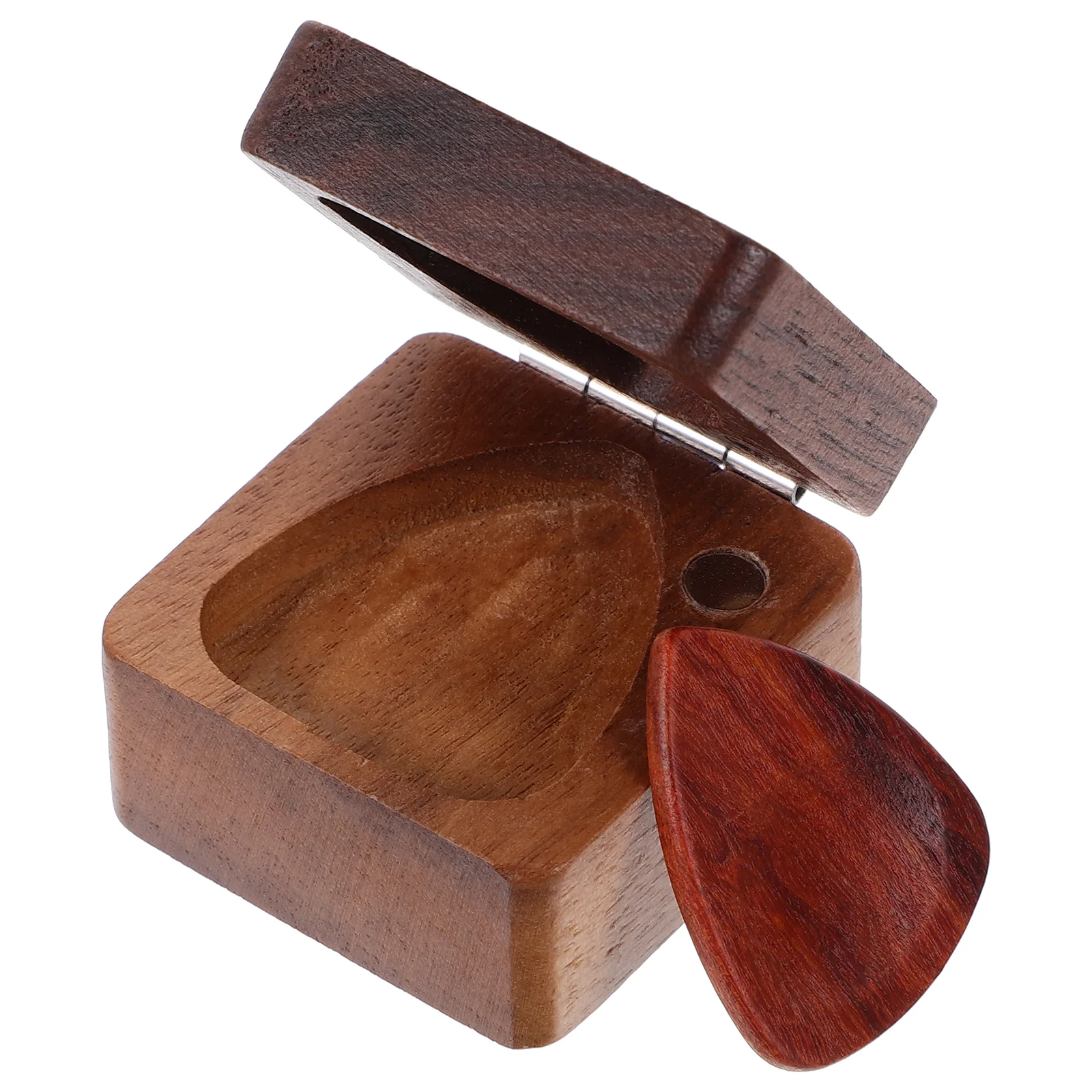 

Guitar Pick Box Organizer Boxes Case Stuff Supplies Wood Storage Cases Accessories