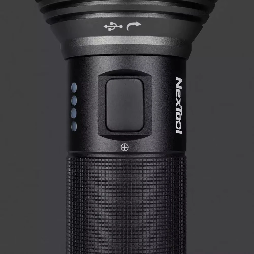 Mijia Nextool 충전식 손전등 5000mAh 2000lm 380M 5가지 모드 IPX7 방수 LED 라이트 캠핑 야외용 검색 토치