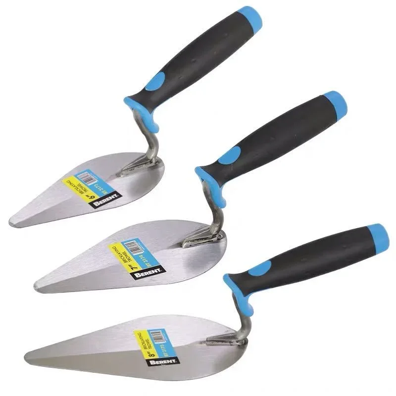 Plastering Trowel Grout Trowel Concrete Trowel 6 inch Stainless Steel Wiping Board Construction Tools Tiles Scraping Gray Knife Decorative Trowel Plaster Construction Tools