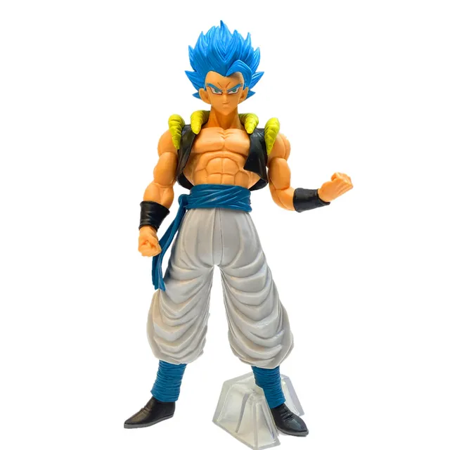 Eebon Dragon Z Action Figures 10 Sitting Red Gogeta PVC Model Toy, Theme  Party Figurine Nice Pose for Collection Boys Girls Gift 