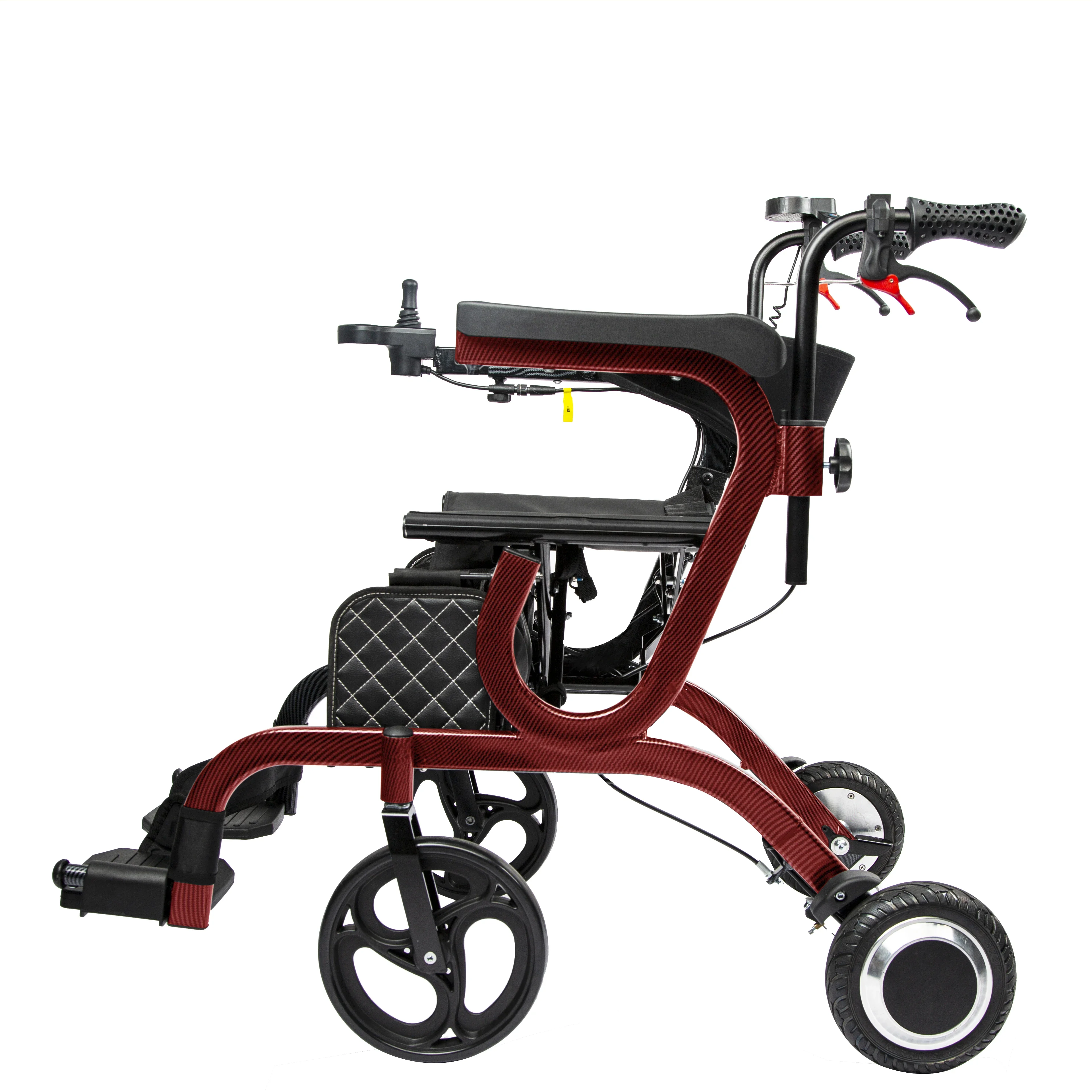250w Mobility Walker Rollator Elderly Rollator Walking Aids For Disabled Handicapped mobility scooter attachment