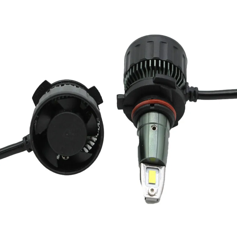 HB3 9005 HB4 9006 LED 헤드라이트 전구 변환 키트, 하이 로우 빔 6500K 슈퍼 화이트, 9000LM
