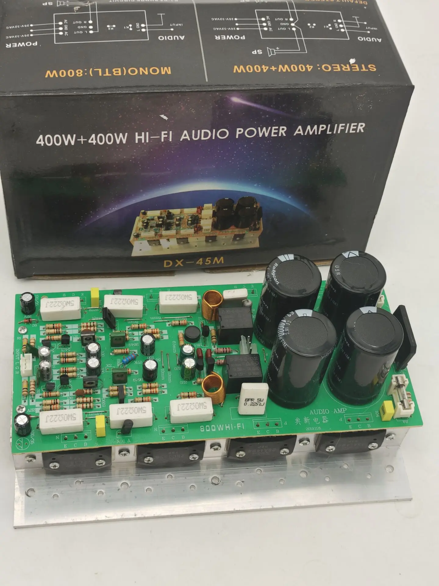 NEW arrive big power 500W 2.0 dual channel high fidelity Sanken