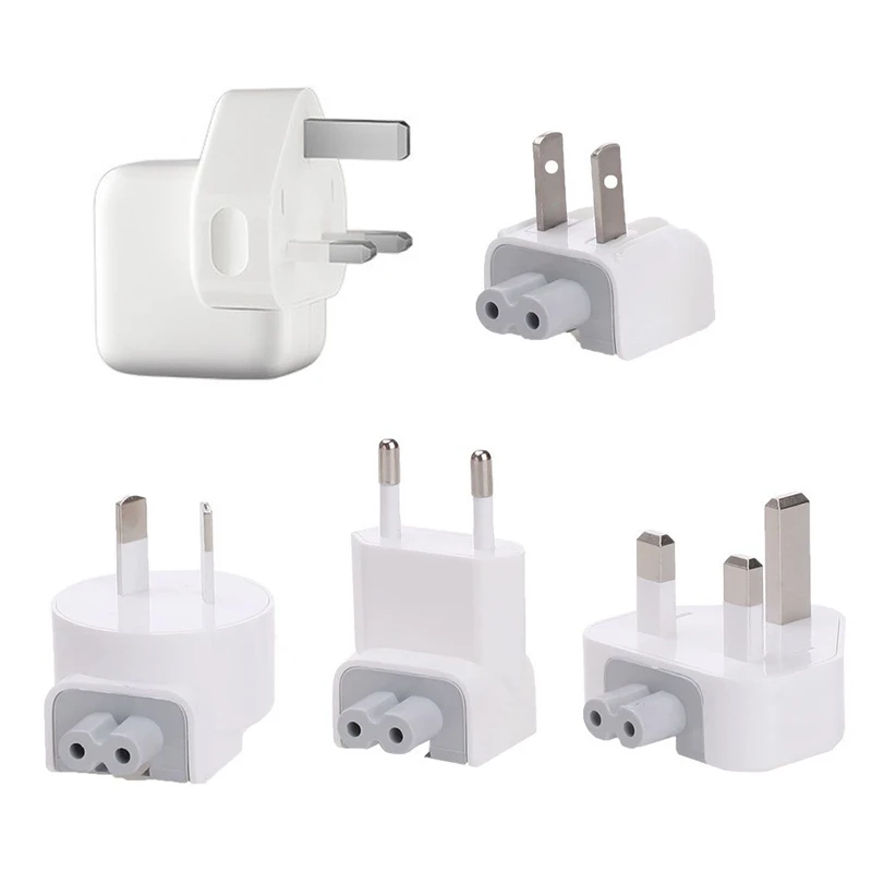 US AU UK EU AC Power Wall Plug Duck Head For Apple MacBook Pro Air Adapter Charger adapter