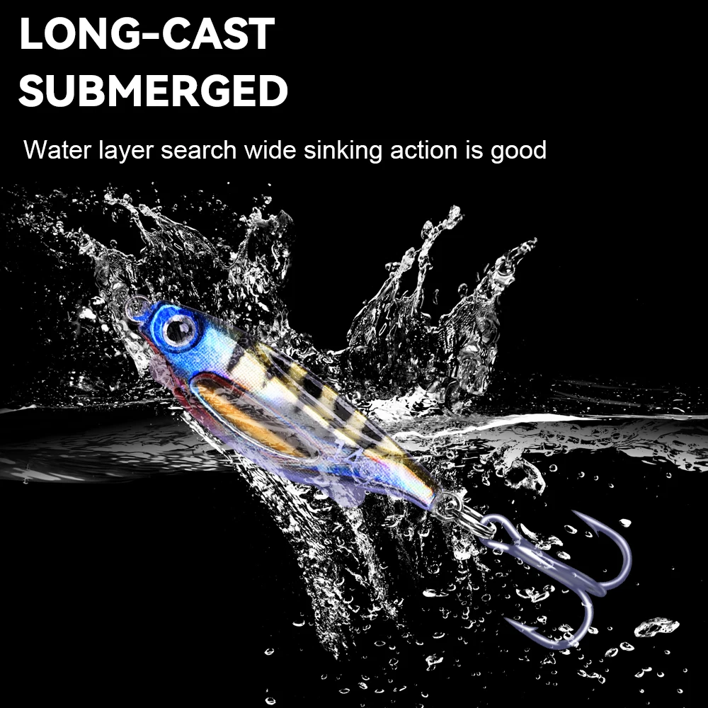 etal Jig Angelköder Gewichte 4g-20g Trolling Harter Köder Bass Angelköder Tackle Forelle Jigging Köder Jigs Salzwasserköder