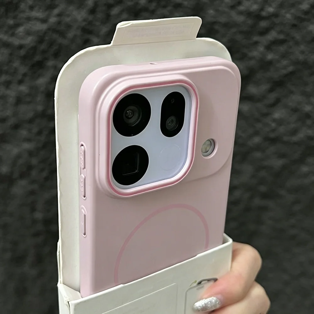 Official Colorful Matte Magnetic Shockproof Rugged Phone Case