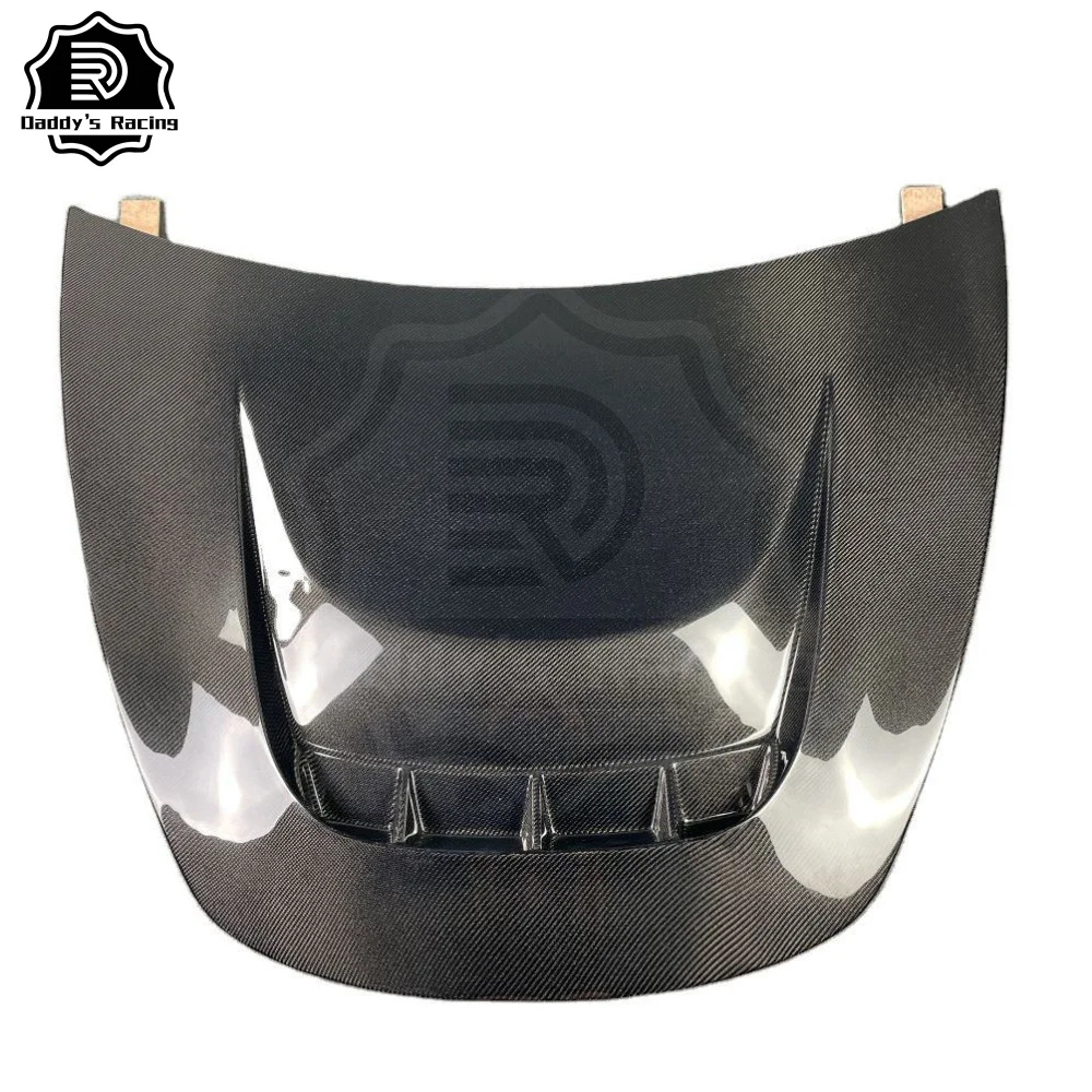 

Dry Carbon Fiber Hood Engine Bonnet Fit For Model 3 2016-2022 DD Style Car Tuning High Quality
