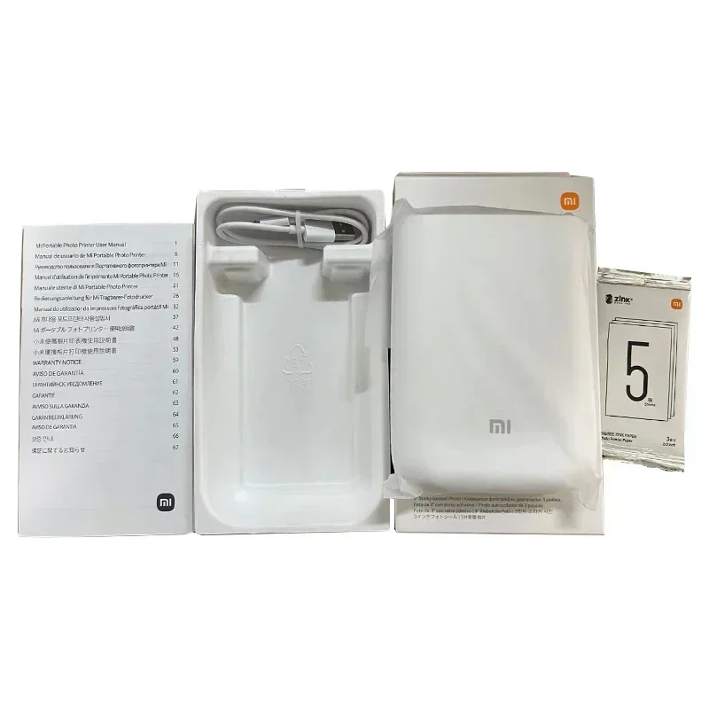 Xiaomiポータブルフォトプリンター 1S 専用フィルム20セット Xiaomi