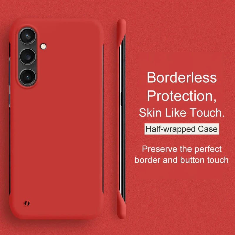 Candy Color Frameless Matte Luxury Thin Hard Back Case Coque