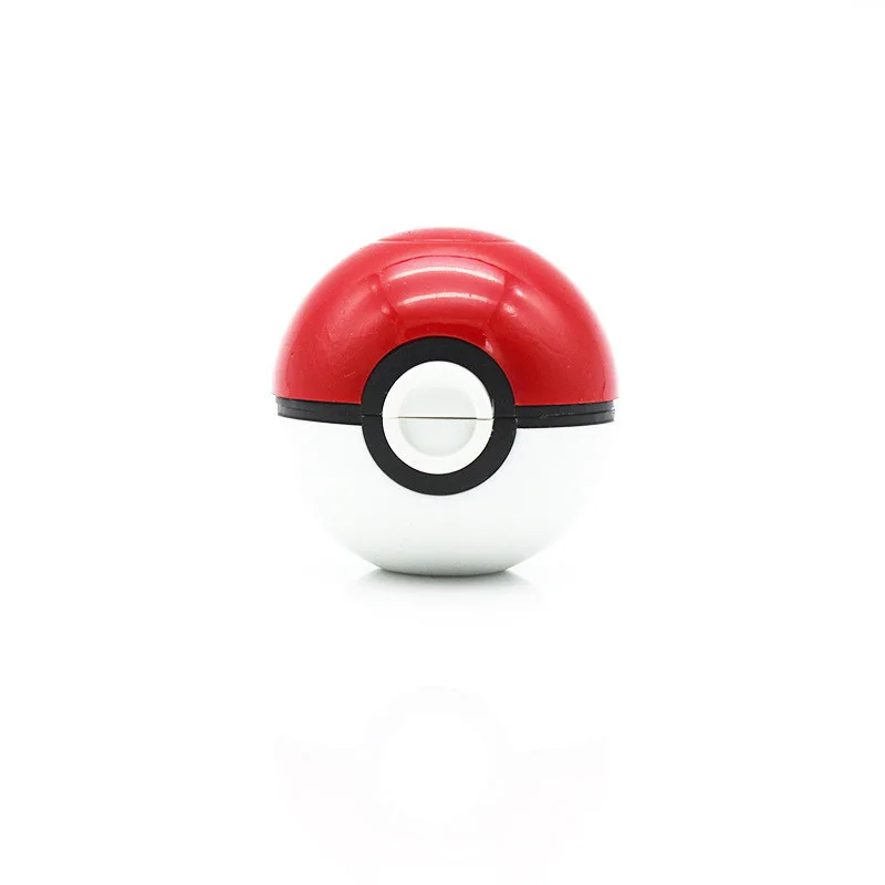Pokeball 55mm Poke Ball Herb Zinc Alloy Plastic Metal Grinders 3 Parts Smoking Accessories herb grinder smoking accessories tobacco smoking accessories