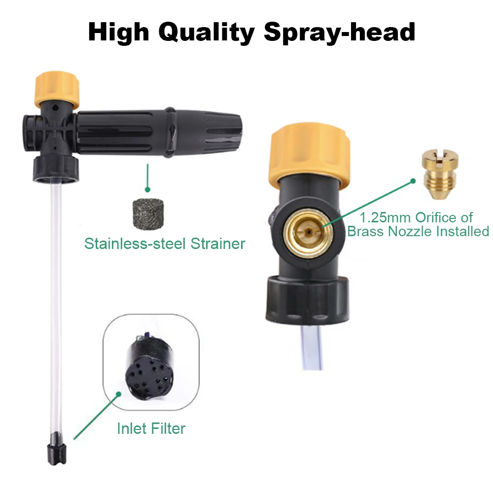 고압 세척기 세차 물총, 거품 발생기, 거품 랜스 청소 도구, Karcher 크란즐 Interskol Elitech Huter