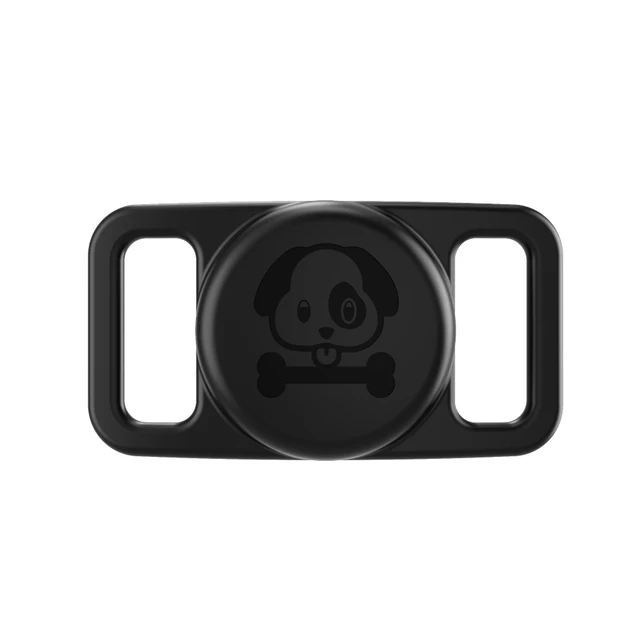 Dog Collar Holder for AirTag Dog Cat GPS Finder Waterproof Silicone Hidden Loop AirTag Pet Collar Anti-Lost Tracker Accessories 6