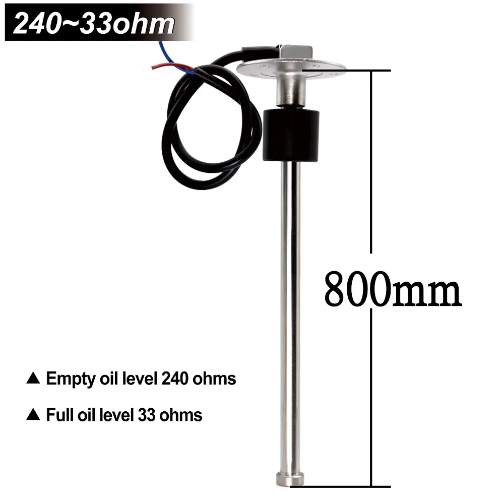 15 Inch 240-33 Ohm Stainless Steel Fuel Tank Sending Unit 15 Inch - View #6