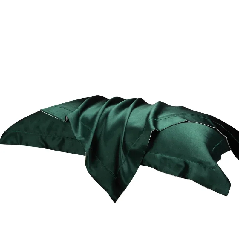 100% natural mulberry silk pillowcase suitable for hair and skin -1 pack of pure silk on the front 6
