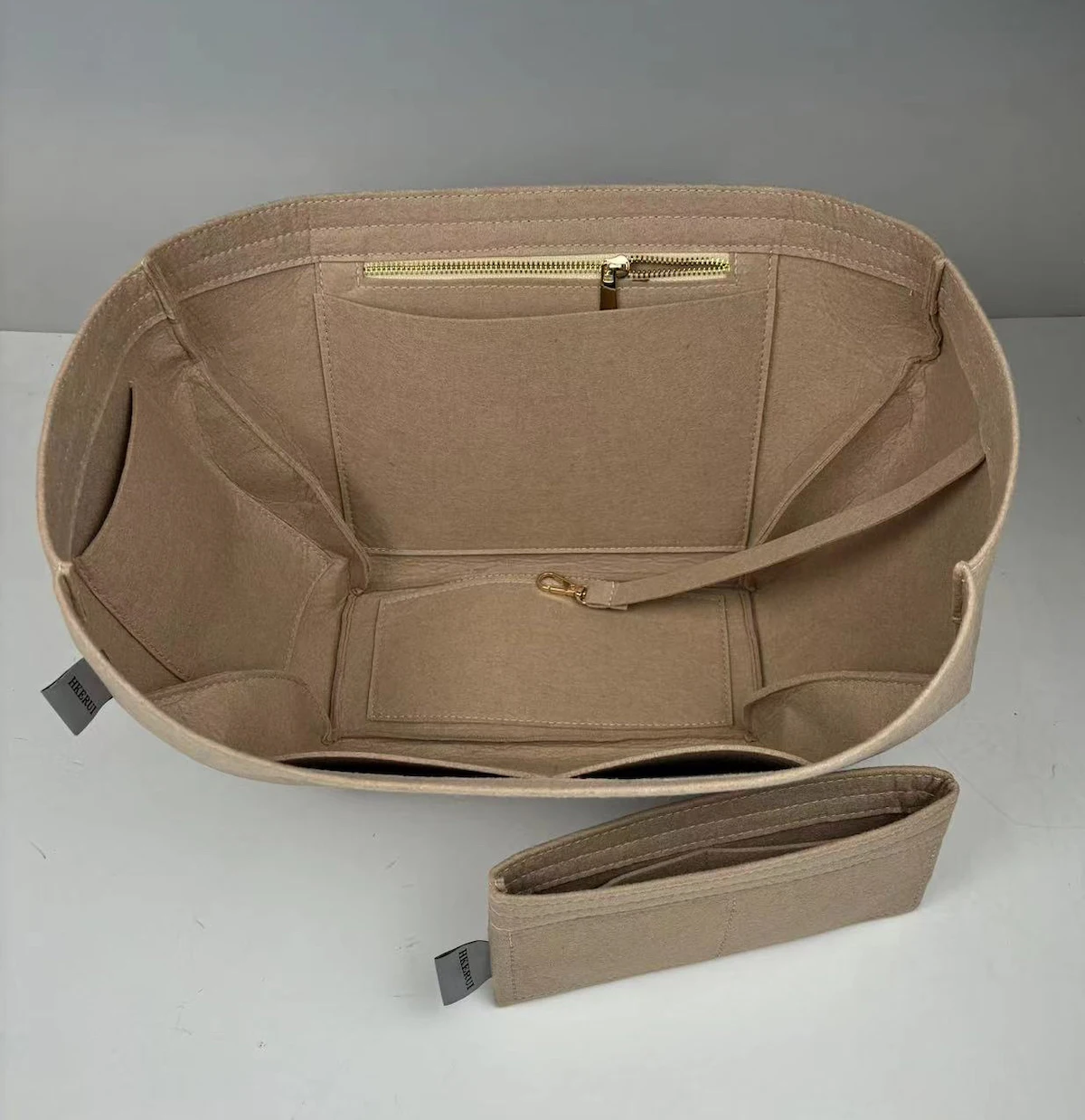 For Cyme And Cyme Mini tote insert Storage Pouch Cyme Bag Organizer Insert Organization Keep Shaper,Premium Felt (Handmade) 4