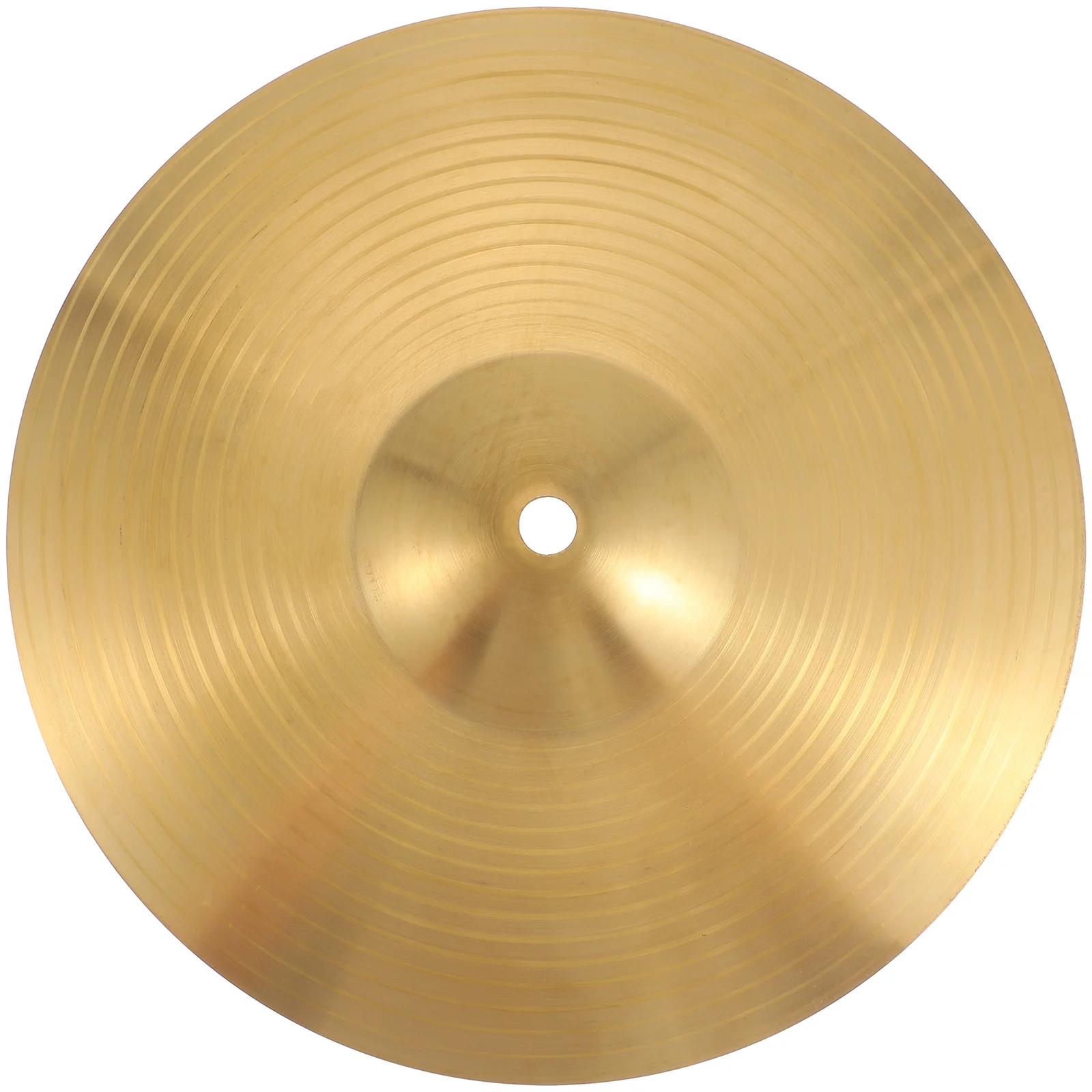 

Kids Guitar Crash Ride Cymbal Bass Drum Percussion Replacement Traditional Finish Brass 10 Inch Hats