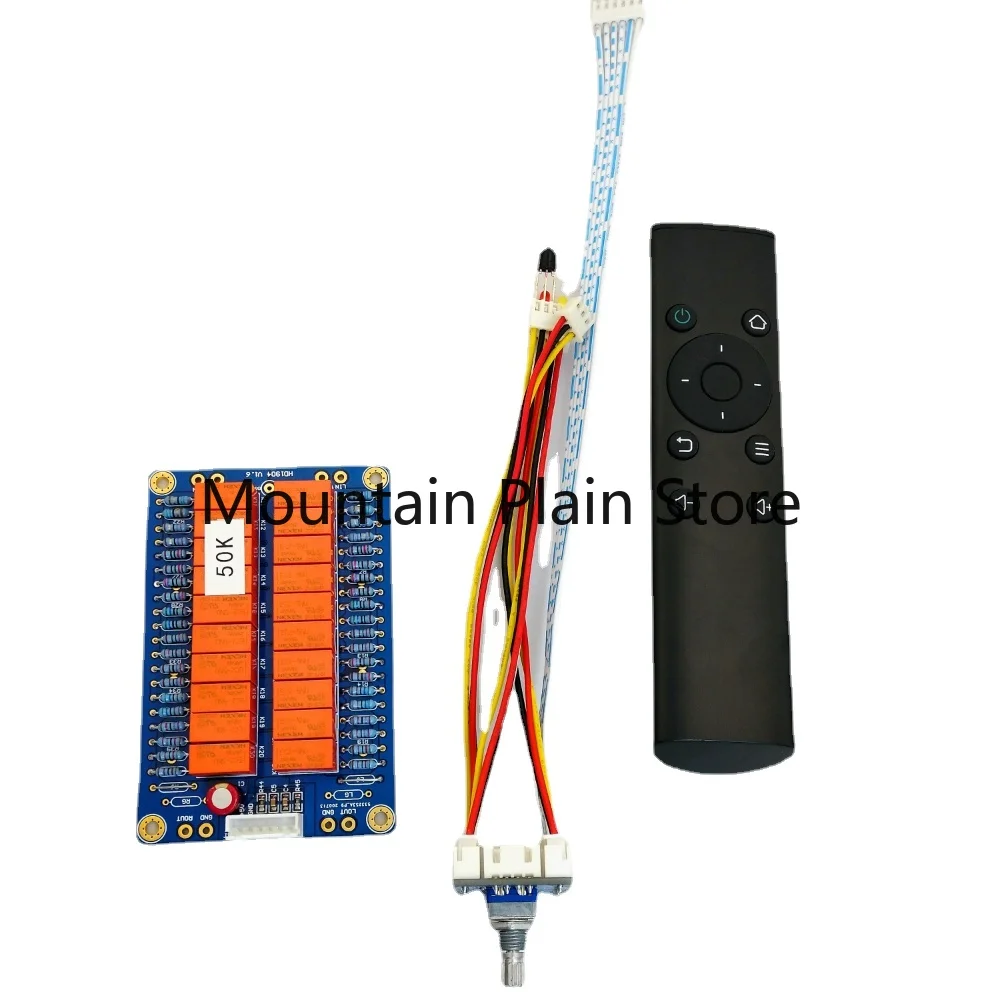 

Volume Control Board Remote Control Relay Intelligent HIFI Fever Aspirations Conductive Plastic A-L-PS27