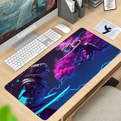 Tapis de souris Cyberpunk 800x300mm, grand format, pour Gamer, pour ordinateur portable 
