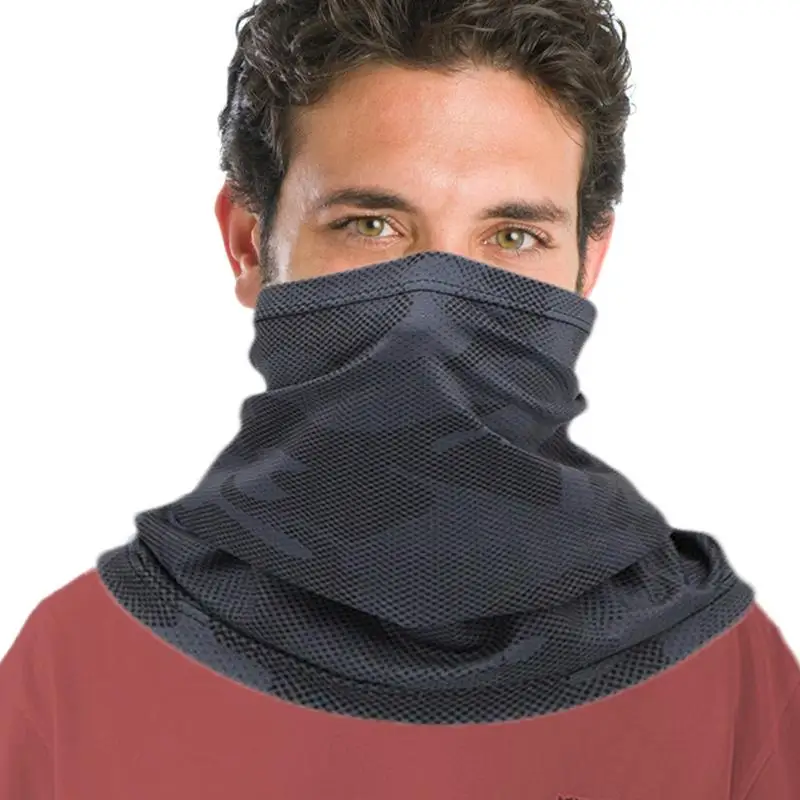 

Neck Gaiter Masque Neck Face Sun Protection Gaiter For Women Motorcycle Riding Heat Insulation Ice Silk Bandana For