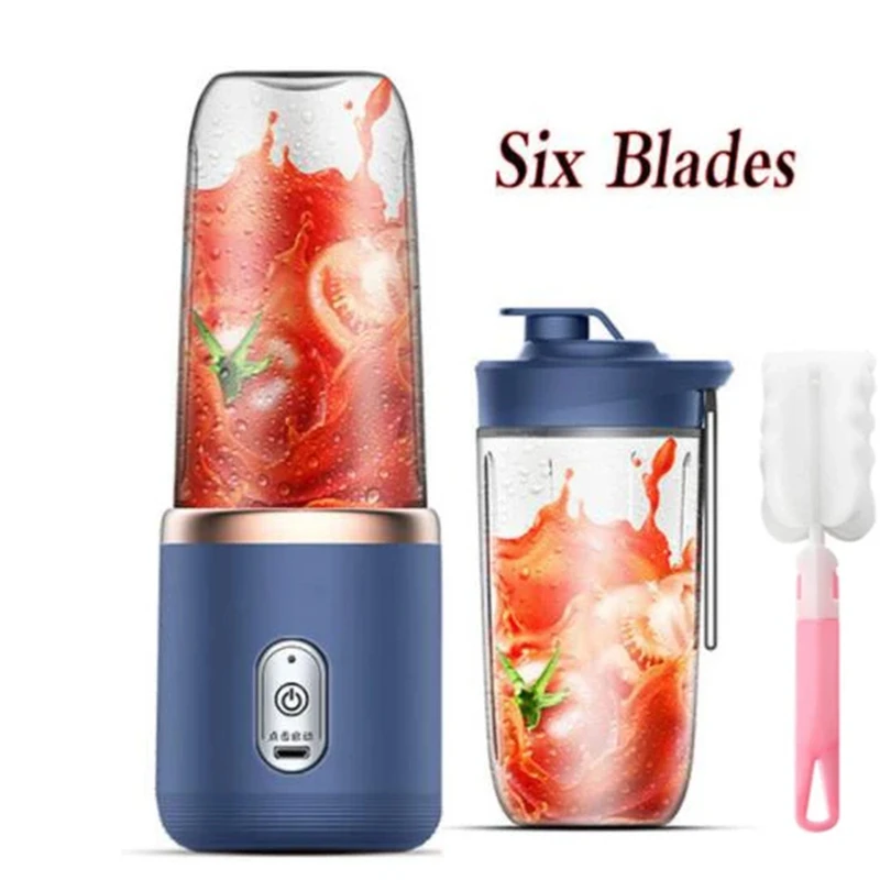 Portable 400ml Mini Electric Fruit Juicer USBCharging Lemon Orange Fruit Juicing Cup Smoothie Blender Machine kitchen appliances fruit juicer juice maker blender juice blender