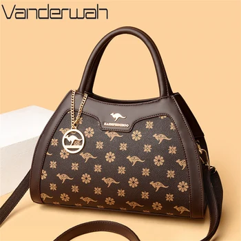 Marke Frauen Umhängetaschen Hohe Qualität Weichen Leder Handtaschen und Geldbörsen Luxus Designer Schulter Messenger Shopper Sac EIN Haupt — изображение 2