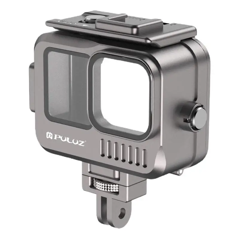 

Go Pro 11 10 Black Case Waterproof 40M Housing Diving Protective For Go Pro Underwater Protective Dive Cover Accessories