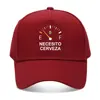 NECESITO CERVEZA Spanish Print Baseball Caps Street Creative 5 Panel Hat Casual Lightweight Curved Brim Cap Unisex Trucker Hats 5
