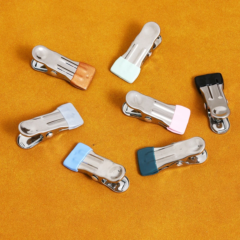 Leather Craft Tools 30Pcs Leather Craft Sewing Clips Stainless Steel Leather Securing Clip Holder No Trace Clip leather tools,leather craft tools,leather craft tool