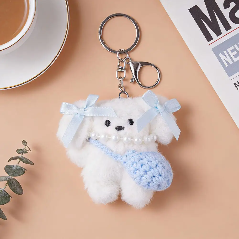 Kawaii Pochacco Plush Doll Keychain - Cute Anime Pendant for Children and Girls' Gifts