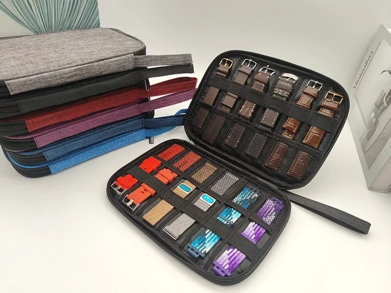 Travel WatchStrap Organizer | Multifunction Travel Carrying Bag for Watch Strap Storage... - SKU TWO01848 - UGI Packaging