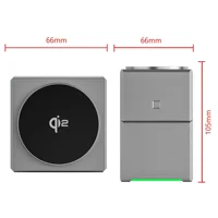 New 15W Qi2 3 In 1 Touch Autorotation Magnetic Wireless Charger For Android iPhone iWatch Magsafe Fast Charging Dock Station - Image 3