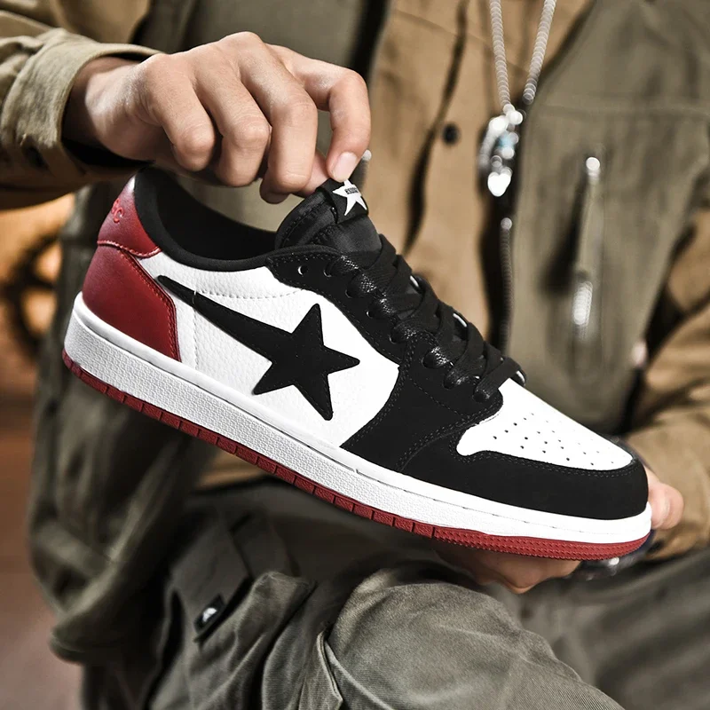Fashionable color blocked low-quality sports shoes, versatile and lightweight, autumn and winter jogging casual shoes