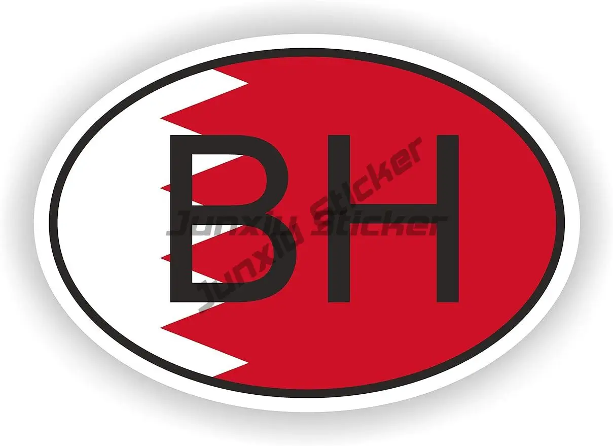 Рисунок 2 - Бахрейн страна код Овальный винил