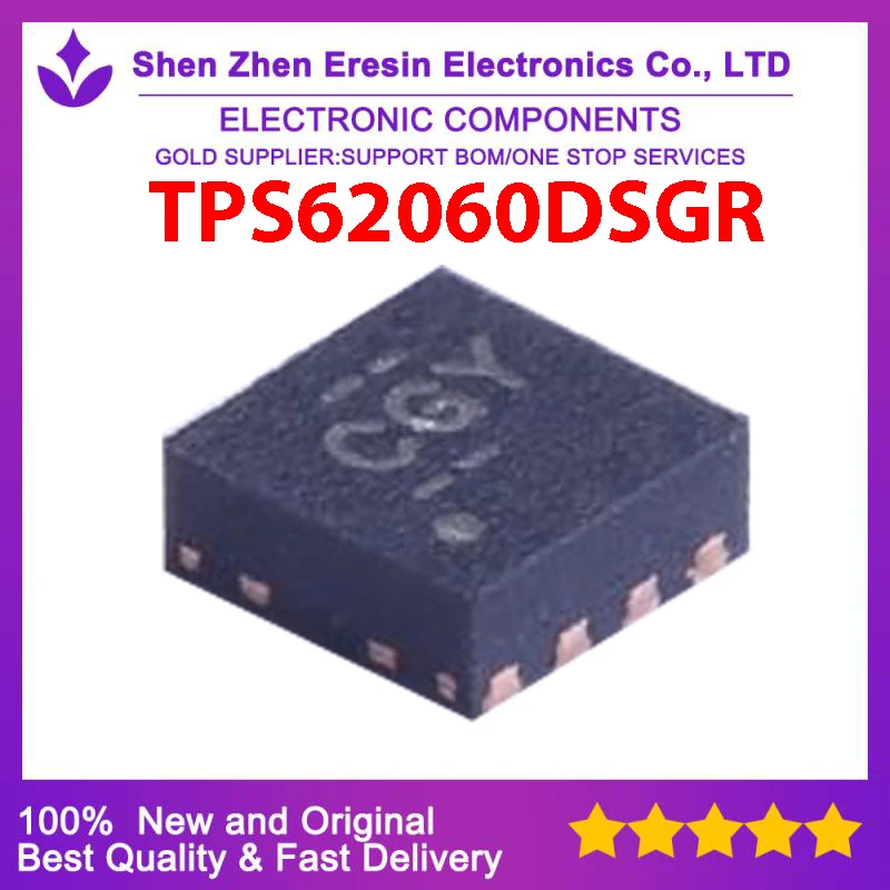 

Free shipping 10PCS/LOT TPS62060DSGR QFN8 New and original