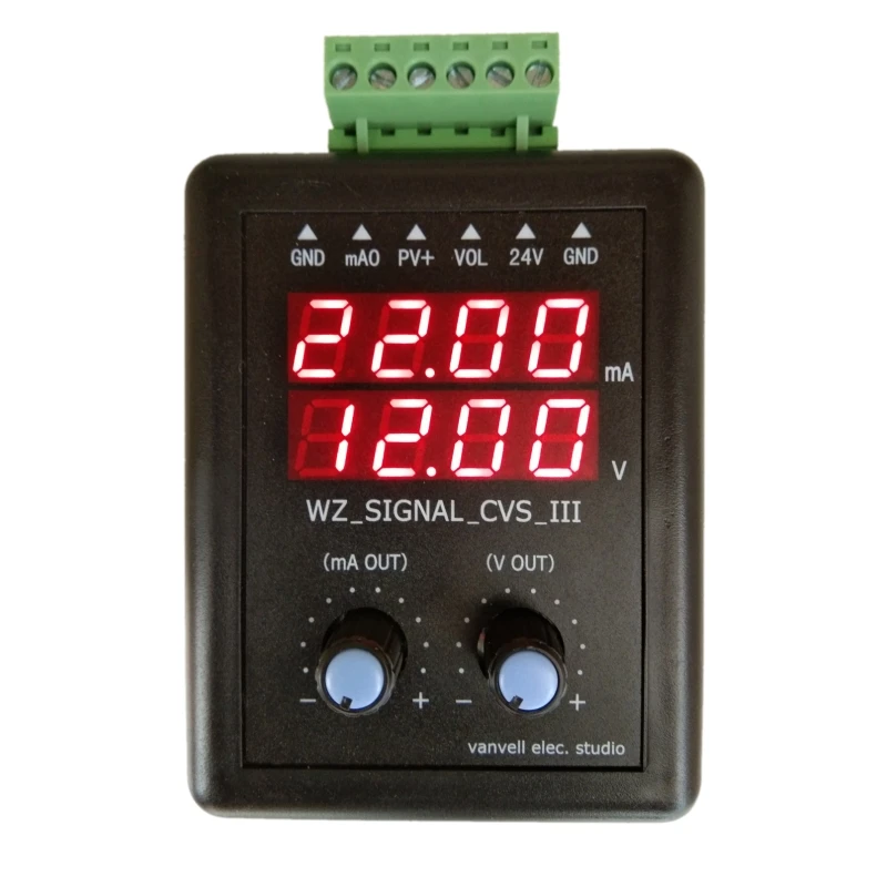 

Регулируемый генератор сигналов 4-20 мА, передатчик напряжения тока 24 В, стандартная имитация источника постоянного тока 0-10 в