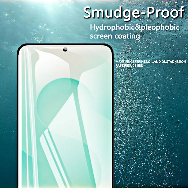 Premium Tempered Glass Screen Protector - High Aluminum, Anti-Scratch, Case Friendly, Fingerprint Resistant