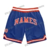 Custom Name and Number Purple Gold-White Basketball Shorts 3D Printed Men Youth Summer breathable mesh Sports Shorts LQD04 6
