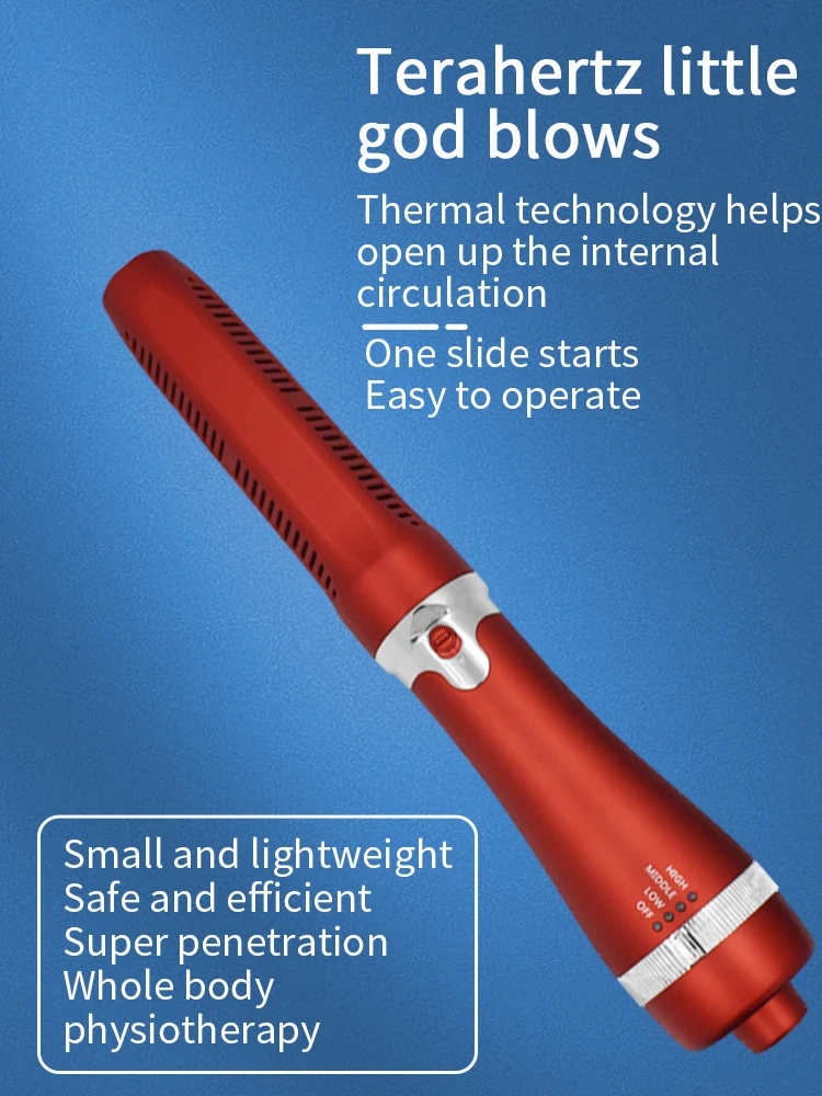 11.0 IteraCare Terapia Originale Terahertz Fisioterapia Massaggio Salute Bellezza Onda Blu Strumento Cellulare Sollievo Dal Dolore Asciugacapelli - immagine 3